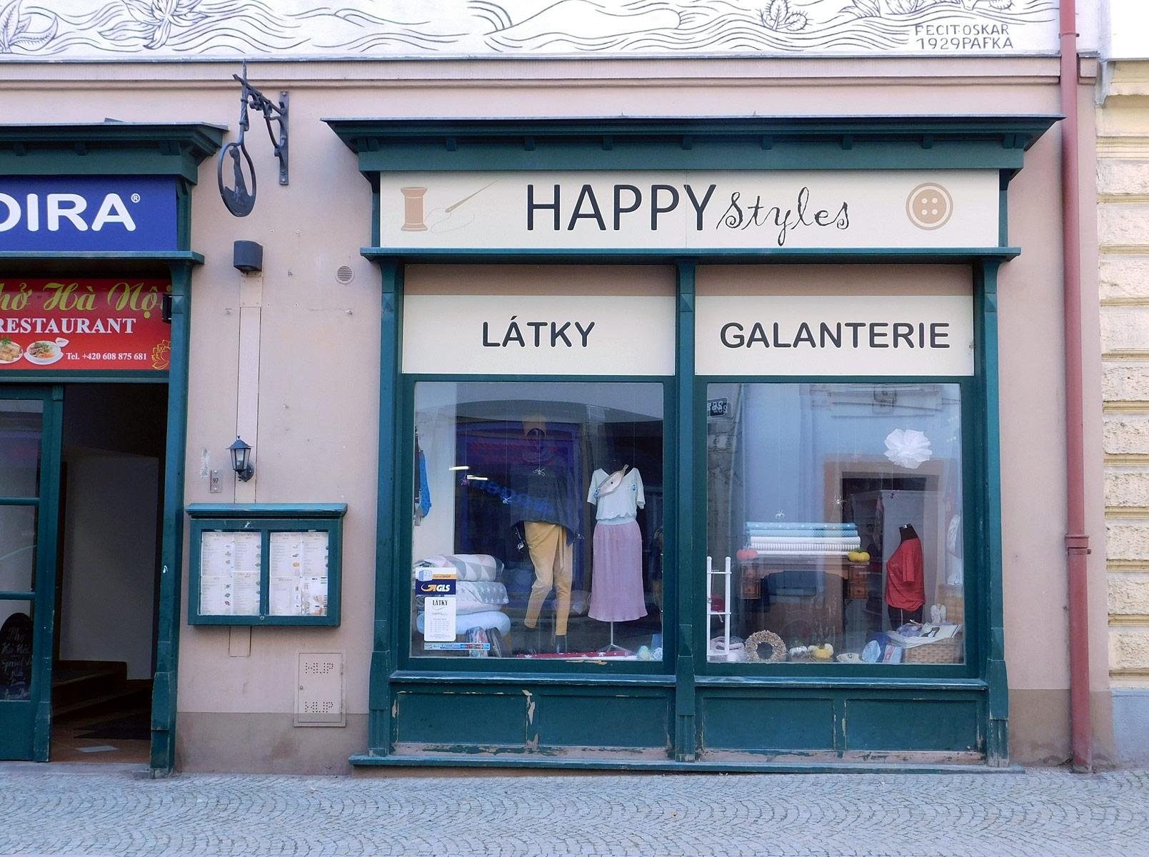 Látky-Happy styles