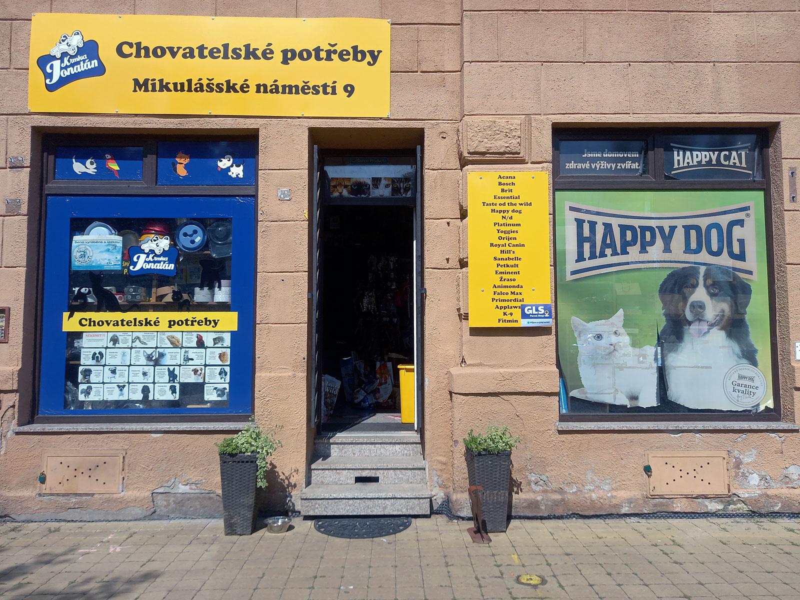 Jonatán Chovatelské potřeby