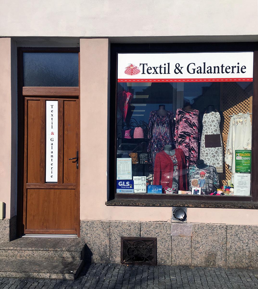 Galanterie - textil