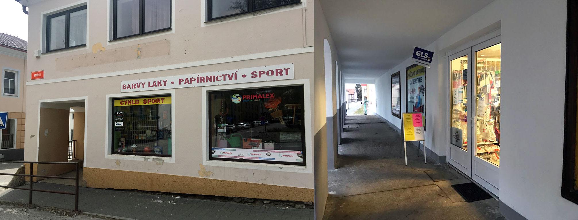 Barvy laky papírnictví sport